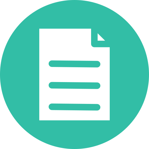 Document Generic Circular icon