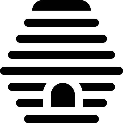 Beehive Basic Rounded Filled icon