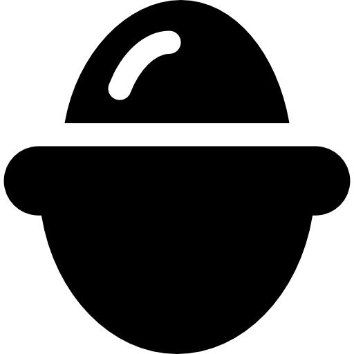 계란 Basic Rounded Filled icon