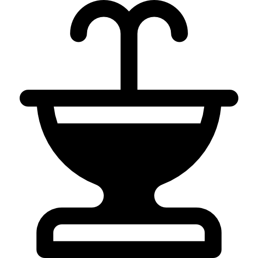 噴水 Basic Rounded Filled icon