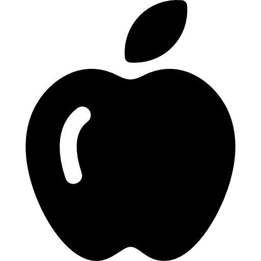 яблоко Basic Rounded Filled иконка