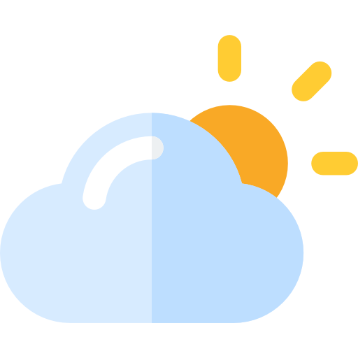 曇り Basic Rounded Flat icon