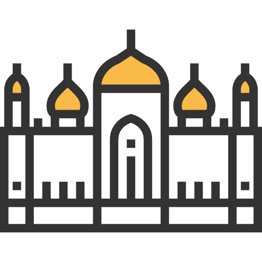 meczet badshahi Meticulous Yellow shadow ikona