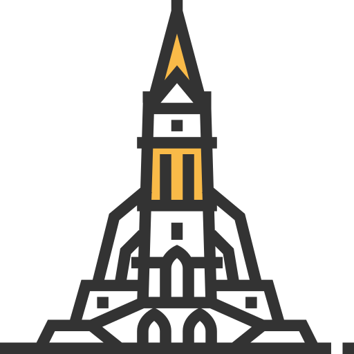 catedral de vaduz Meticulous Yellow shadow icono