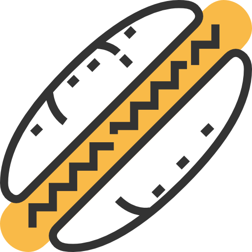 hotdog Meticulous Yellow shadow icon