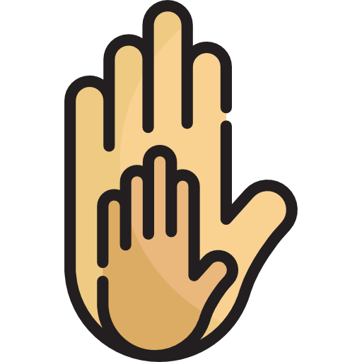 manos Special Lineal color icono