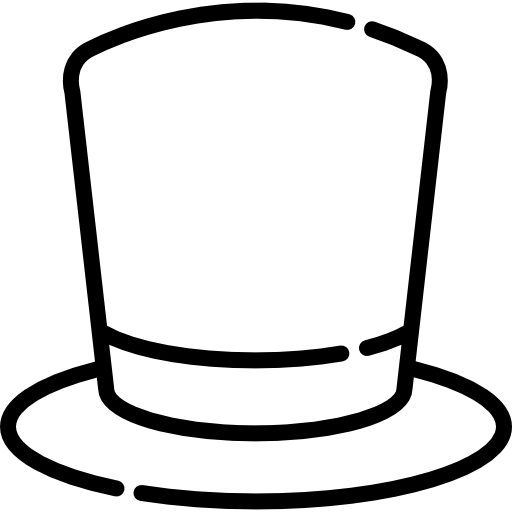 sombrero de copa Special Lineal icono