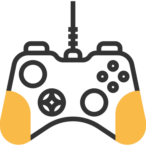 spielcontroller Meticulous Yellow shadow icon