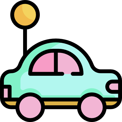 おもちゃの車 Special Lineal color icon