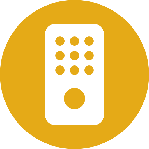 control remoto Generic Circular icono