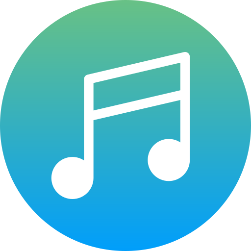 Music Generic Flat Gradient icon