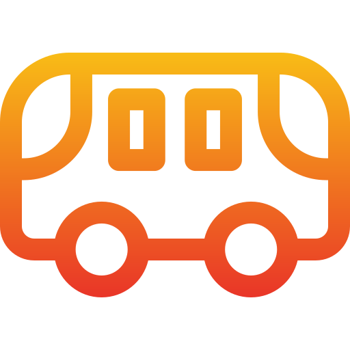 School bus Generic Gradient icon
