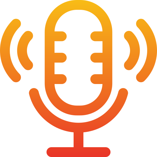 Microphone Generic Gradient icon