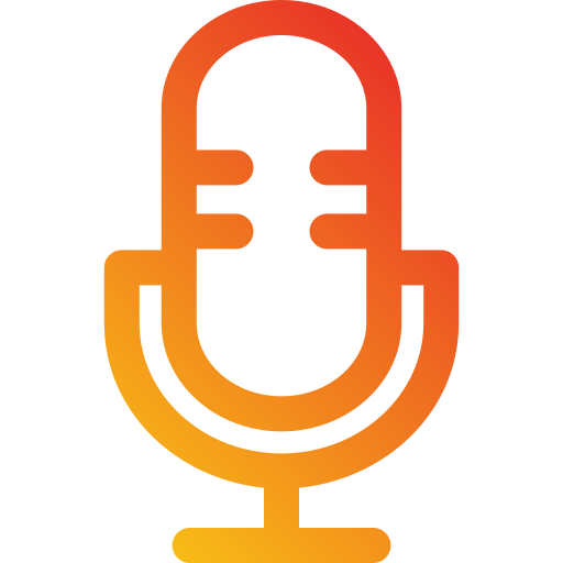 mikrofon Generic Gradient icon