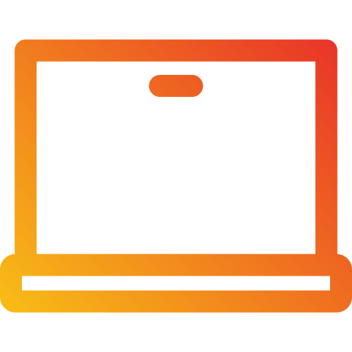 ordenador portátil Generic Gradient icono