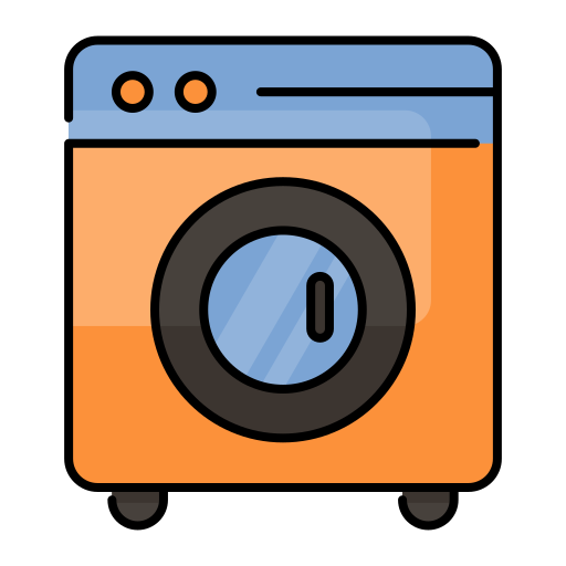 waschmaschine Generic Outline Color icon