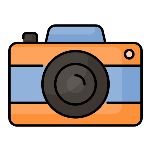 Camera Generic Outline Color icon