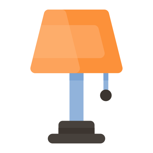 테이블 램프 Generic Flat icon