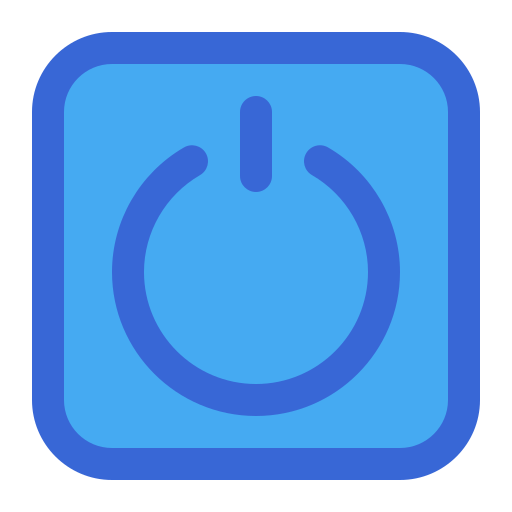 Power Generic Blue icon