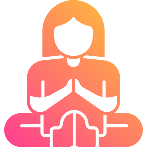 瞑想 Generic Flat Gradient icon