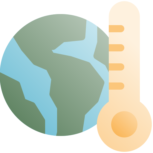 calentamiento global Fatima Flat icono