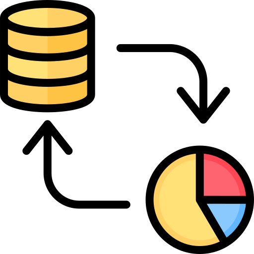 baza danych Generic Outline Color ikona