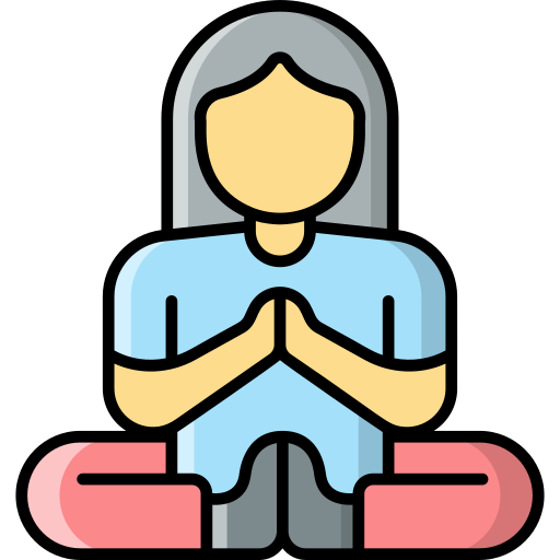 Meditation Generic Outline Color icon