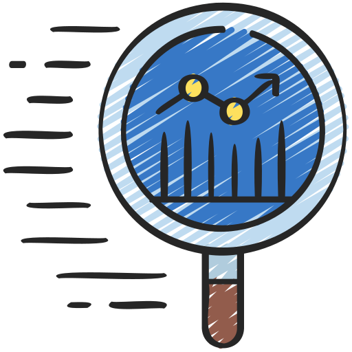 Data analysis Juicy Fish Sketchy icon