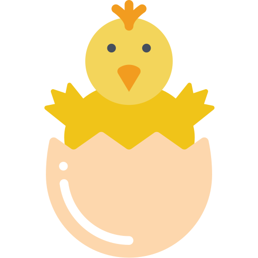 Chick Basic Miscellany Flat icon