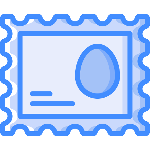 スタンプ Basic Miscellany Blue icon