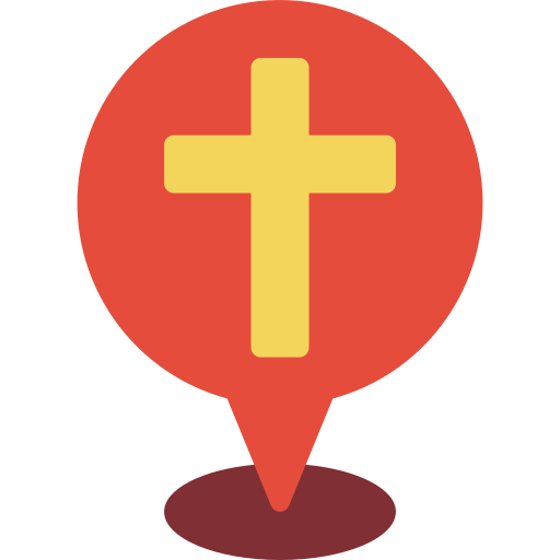 iglesia Basic Miscellany Flat icono