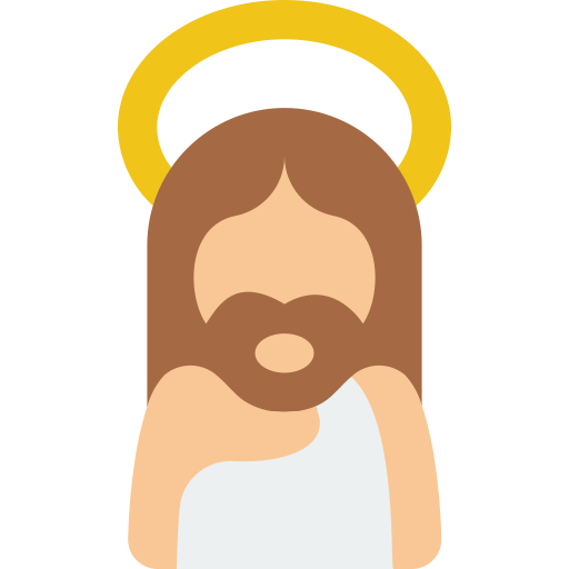 jezus Basic Miscellany Flat icoon
