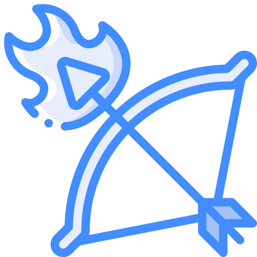boog Basic Miscellany Blue icoon