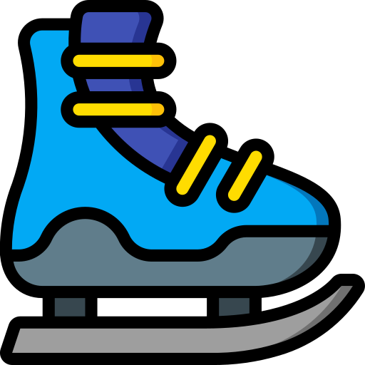 Ice skate Basic Miscellany Lineal Color icon