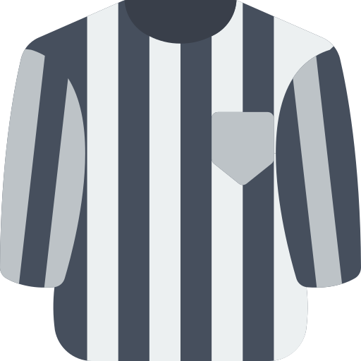 Referee jersey Basic Miscellany Flat icon