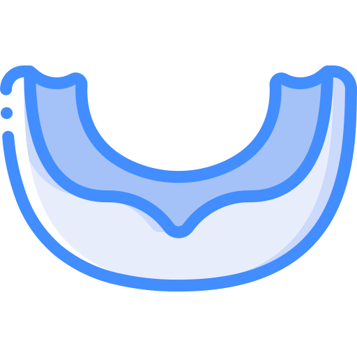 protège-dents Basic Miscellany Blue Icône