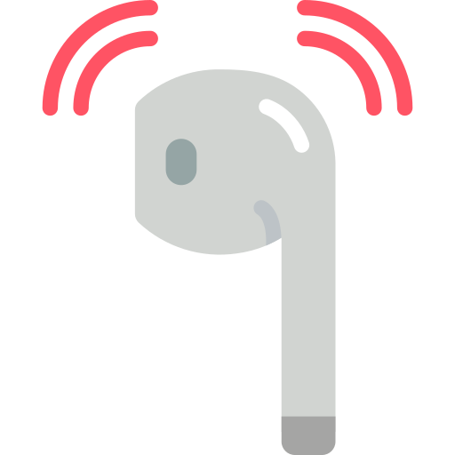 auricular Basic Miscellany Flat icono
