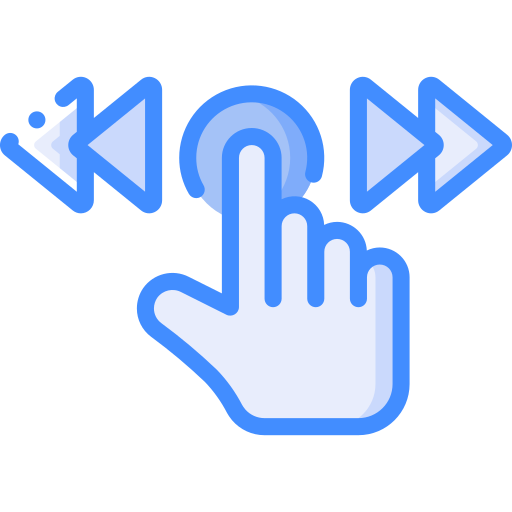 gesti con le mani Basic Miscellany Blue icona