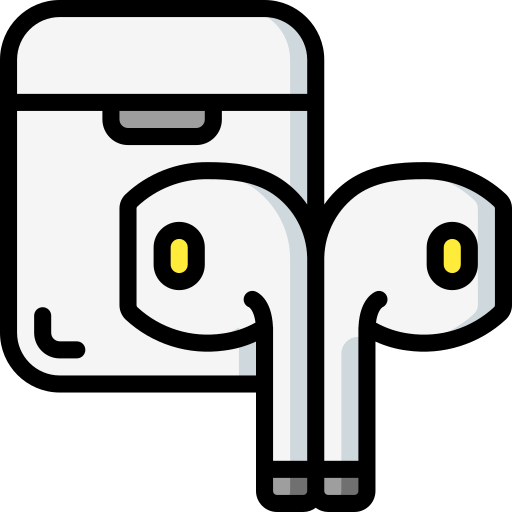 Earbuds Basic Miscellany Lineal Color icon