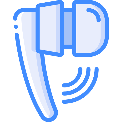 auricular Basic Miscellany Blue icono