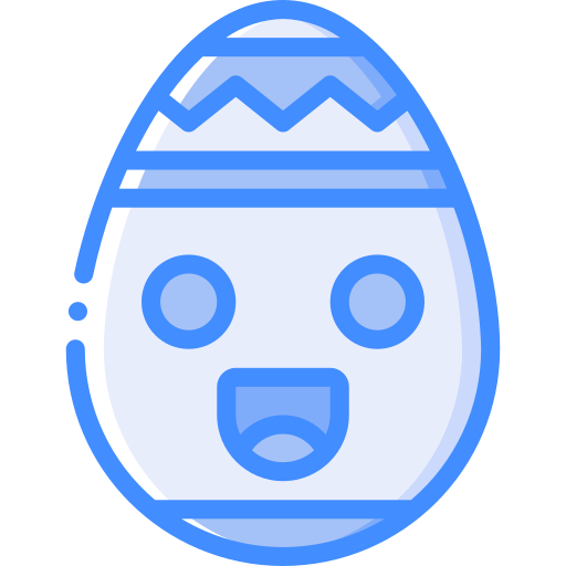 Egg Basic Miscellany Blue icon