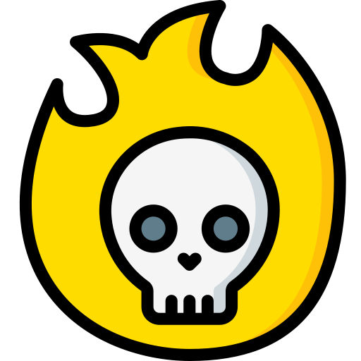 Skull Basic Miscellany Lineal Color icon