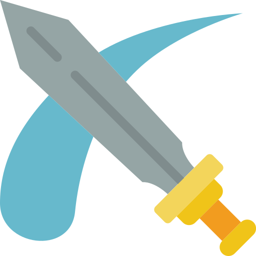 espada Basic Miscellany Flat icono