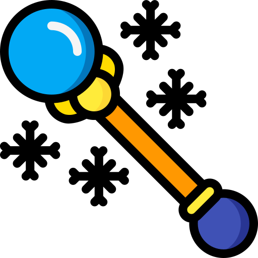 Wand Basic Miscellany Lineal Color icon