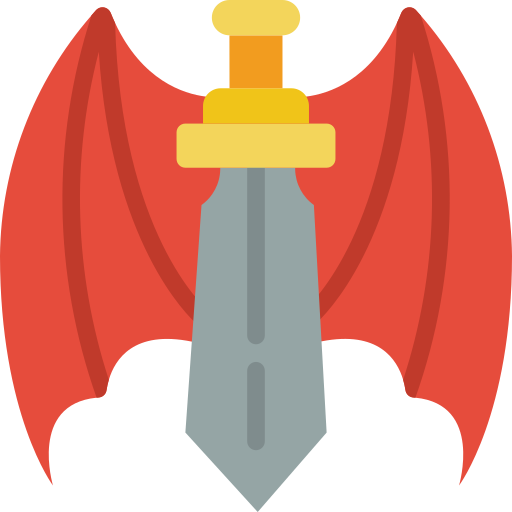 Sword Basic Miscellany Flat icon