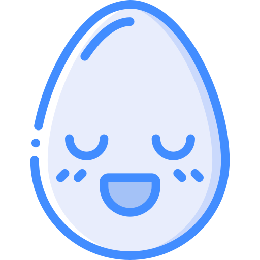 Egg Basic Miscellany Blue icon