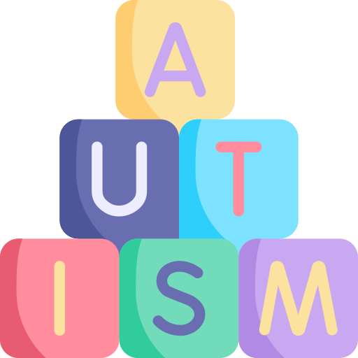 autismus Kawaii Flat icon