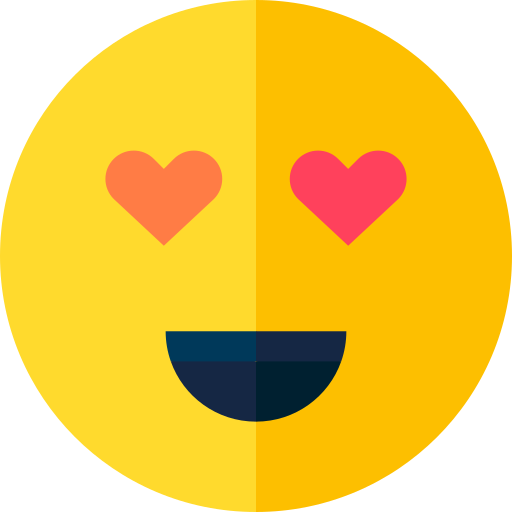 Smileys Basic Straight Flat icon