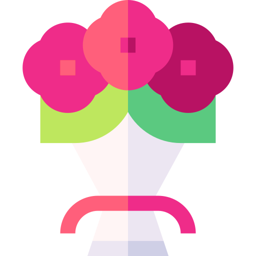 bukiet kwiatów Basic Straight Flat ikona