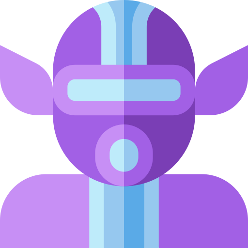 guerrero espacial Basic Straight Flat icono